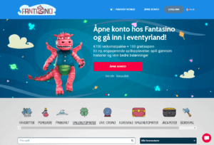 Fantasino Casino hemsida