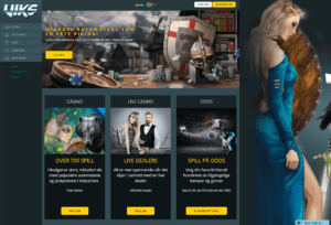 Viks Casino hemsida