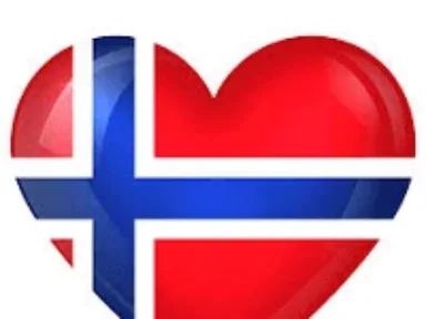 Norsk Hjerte Flagg