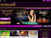 Slots Magic hemsida