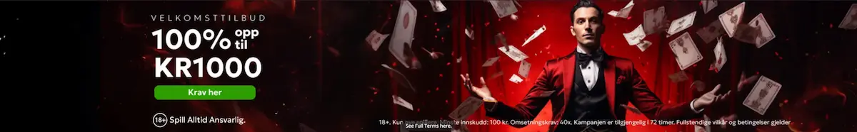 magic red velkomstbonus