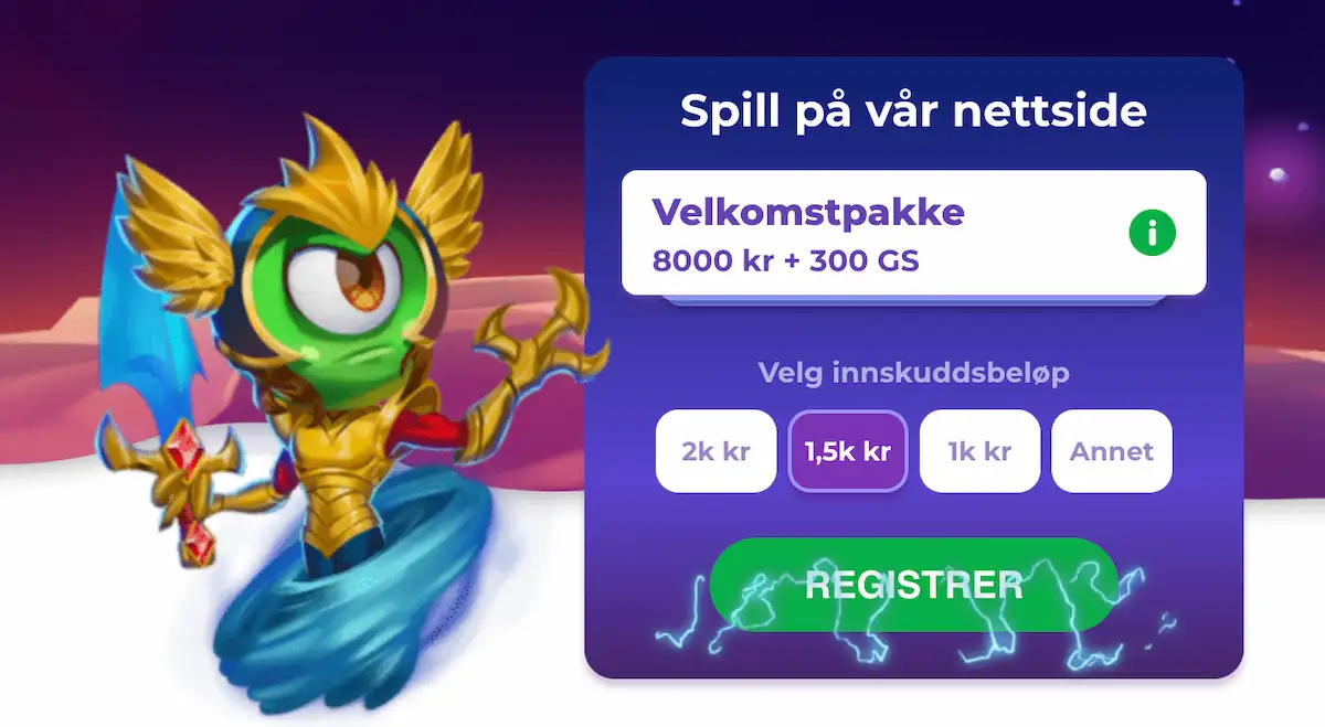 alfcasino velkomstbonus