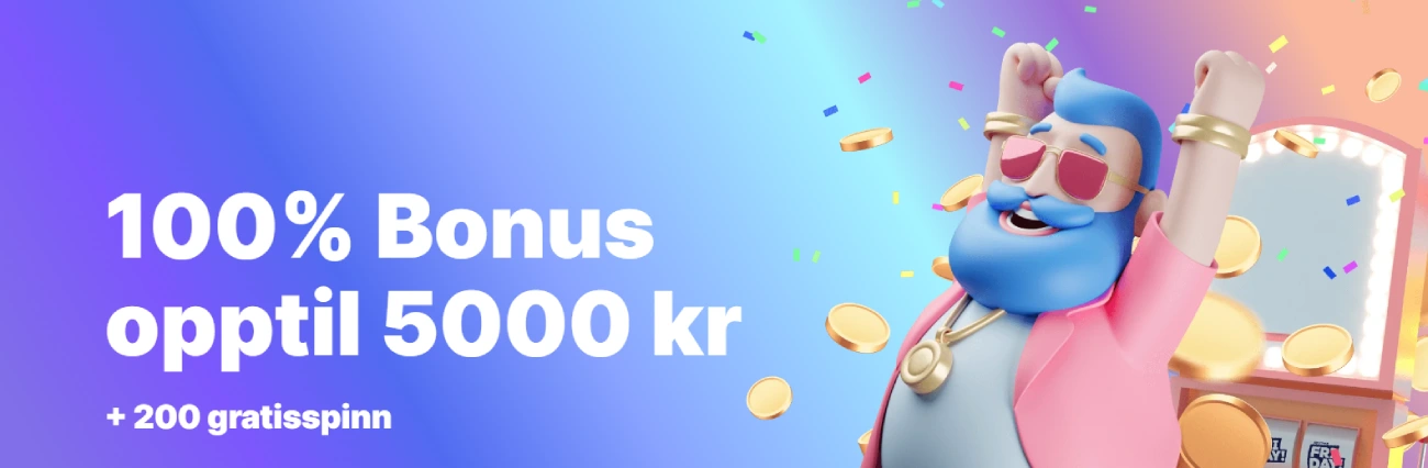 casino friday norge bonus