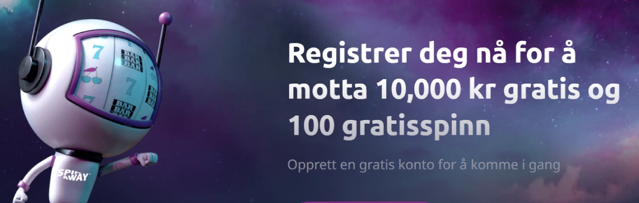 spin away casino norge bonus