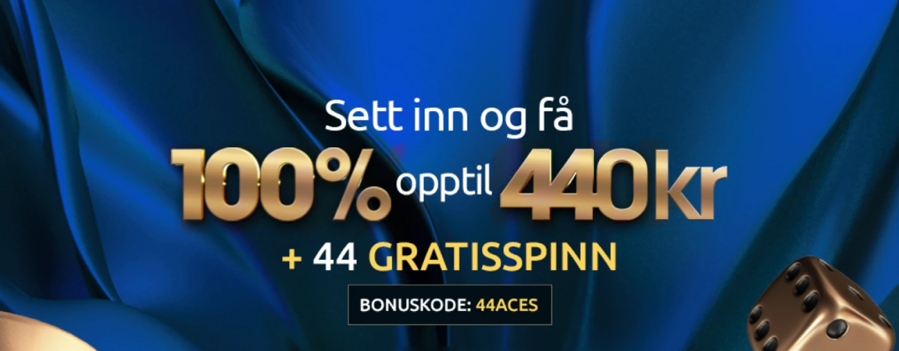 44aces casino norge bonus