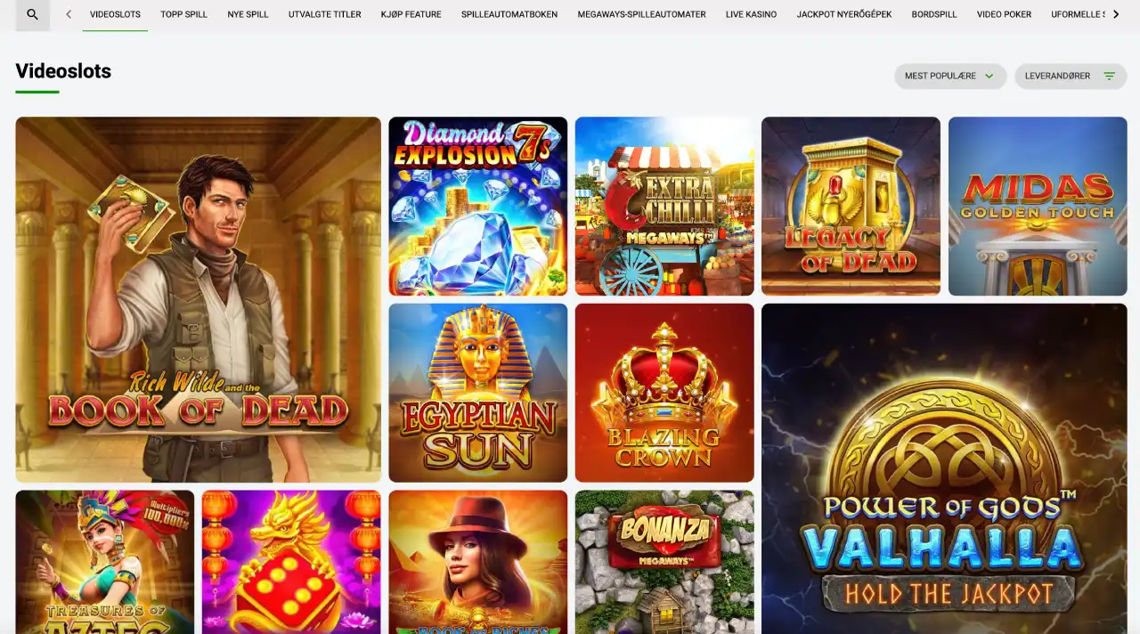 zodiacbet casino norge spill