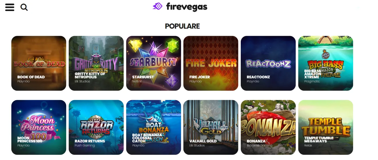 firevegas casino norge spill