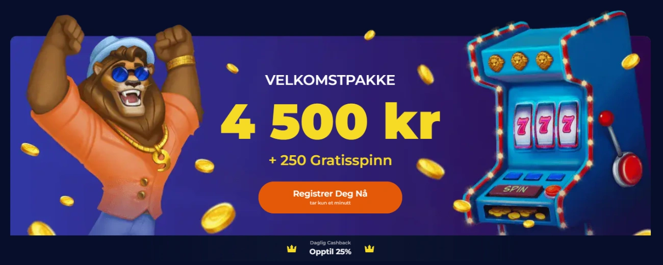 nine casino norge bonus