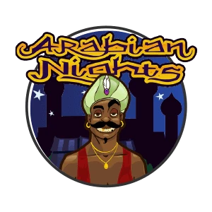 Arabian Nights spilleautomat logo