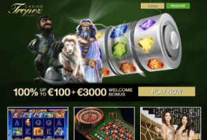 Casino Tropez hjemmeside