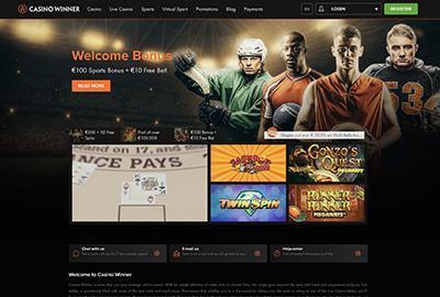 Casino Winner hjemmeside