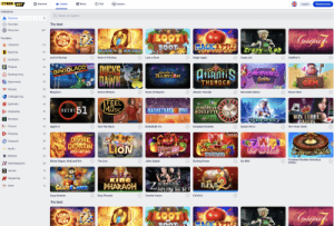 Cyber.bet slots screenshot