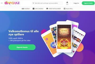 Dreamz Casino bonus