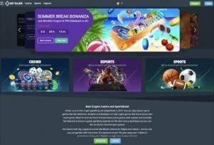 Bitsler Casino Skjermdump
