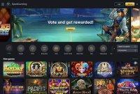 SpotGaming Casino hemsida