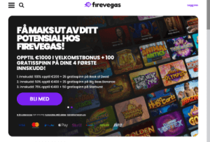 FireVegas Casino Velkomst bonus