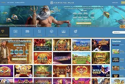 Neptune Play Casino hjemmeside