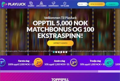 Play Luck Casino hjemmeside