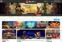 SlotV casino hemsida