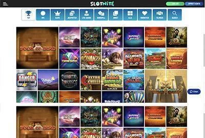 Slotnite Casino Spillutvalg