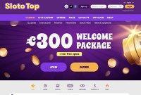 SlotoTop Casino hemsida