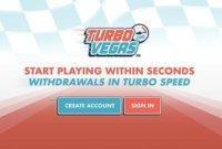 Turbo Vegas hemsida