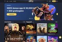 VipSlot Club Casino hemsida