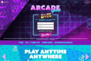 Hjemskjermbilde Arcade Spins