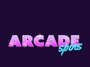 Arcade Spins Logo Neon