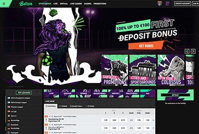 Betinia hjemmeside