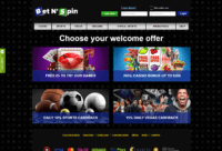 Bet N Spin hemsida