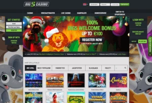 Hjemskjermbilde Big 5 Casino