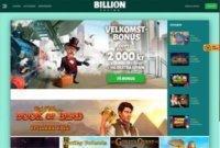 Billion Casino hemsida