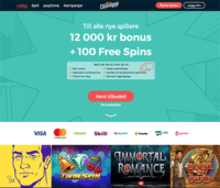 Casino Pop hemsida