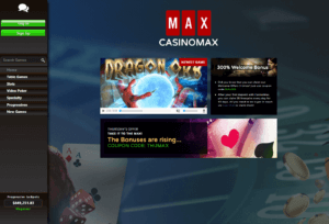 Hjemskjermbilde Casino Max