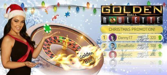 Julekampanje Golden Ball-rulett