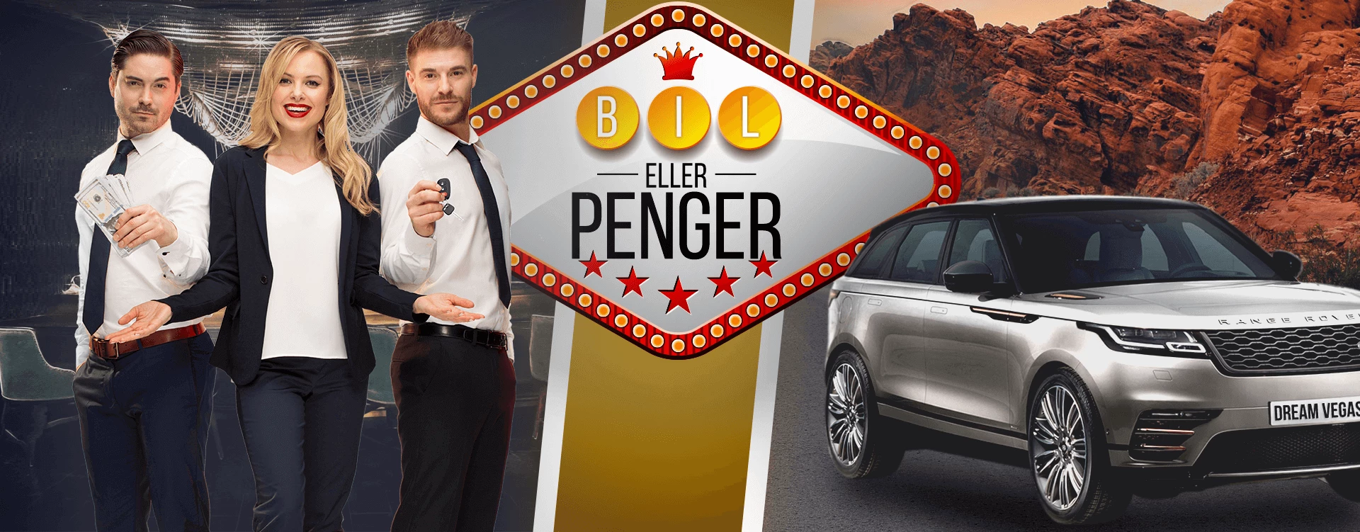 Dream Vegas – bil-eller pengepremie