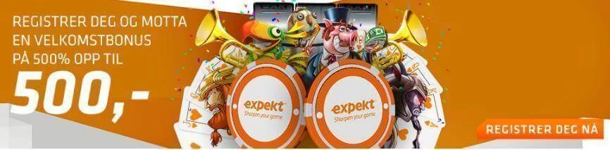 Velkomstbonus Expekt