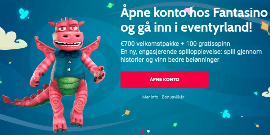 Bonustilbud Fantasino