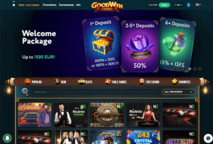 Goodwin Casino Welcome
