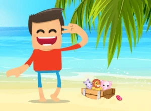 Island Jackpots-figurer