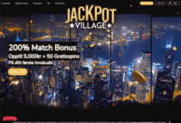 Jackpot Village hemsida