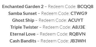 Kudos Casino Casino codes 2018