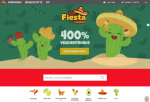 La Fiesta casino hjemmeside