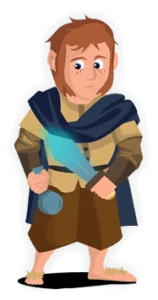 Lord of the Spins Warrior Logo