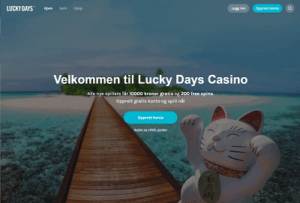 Lucky Days casino skjermbilde