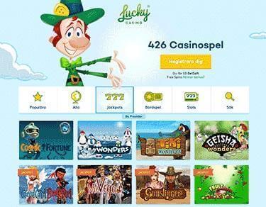 Lucky Casino Jackpottspel