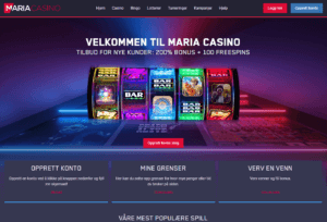Maria casino hjemmeside