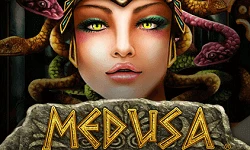 Medusa spilleautomat-logo
