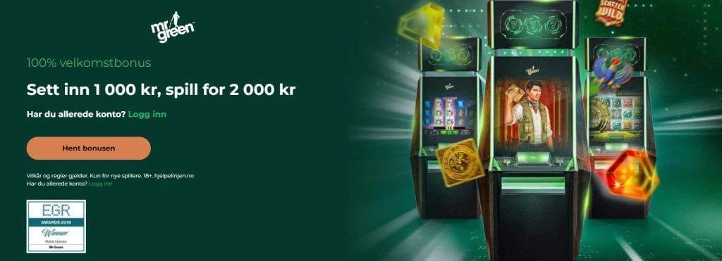 mr green casino bonus